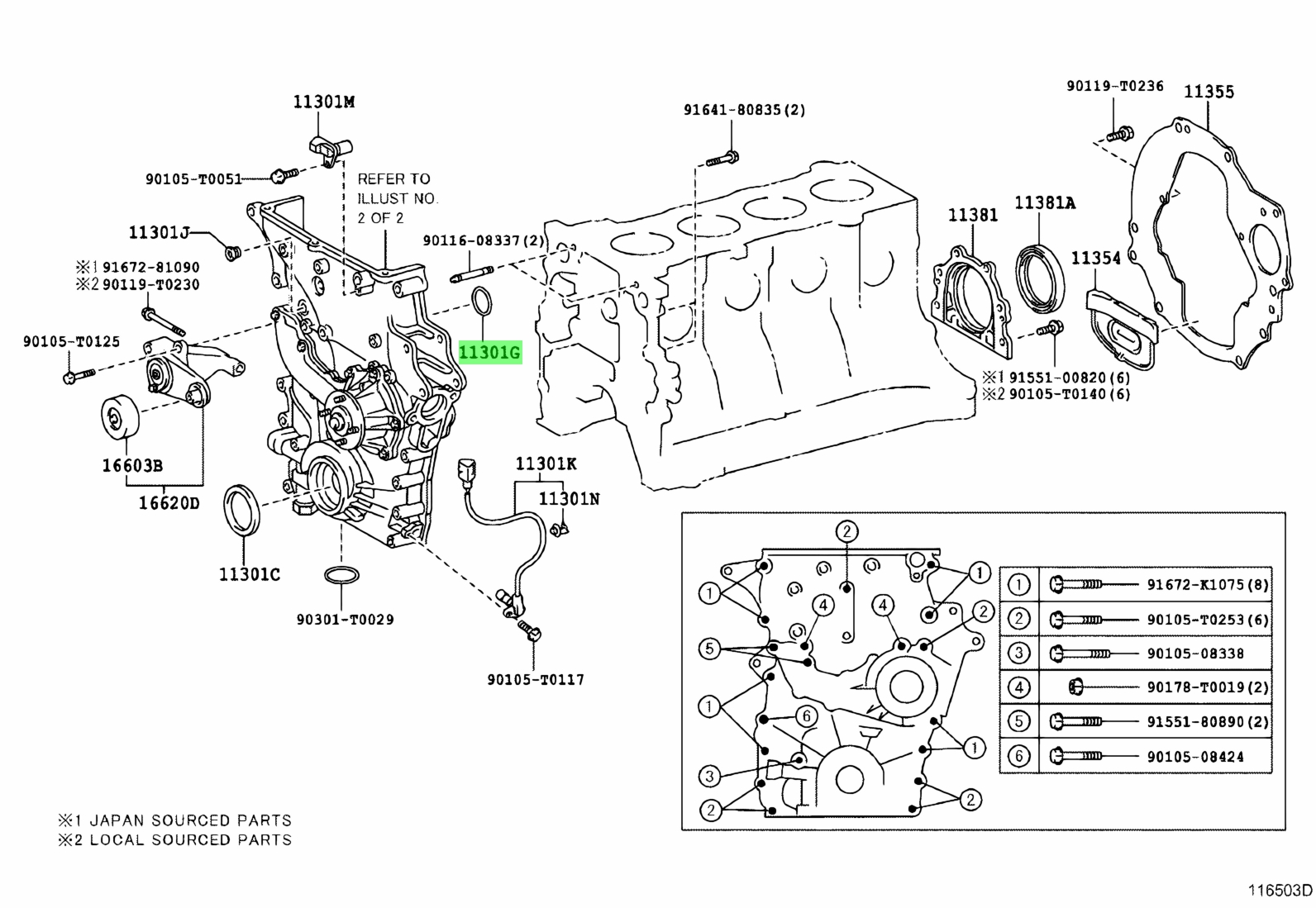 Toyota 90301 09021